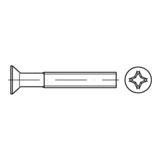 DIN 965/ISO 7046 Form C Senkkopfschraube Edelstahl A4 blank