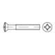 DIN 966/ISO 7047 Form C LinsenSenkkopfschraube M3x4 Edelstahl A2 blank PH
