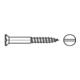 DIN 97 Senkkopf-Holzschraube 2,5x12 Messing blank Schlitz