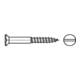 DIN 97 Senkkopf-Holzschraube 4,5x20 Messing blank Schlitz