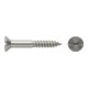 DIN 97 Senkkopf-Holzschraube 4,5x30 Messing blank Schlitz