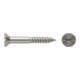 DIN 97 Senkkopf-Holzschraube 5x20 Messing blank Schlitz
