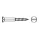 DIN 97 Vis à bois fraisée avec fente, inox A2 8x80 HP-1