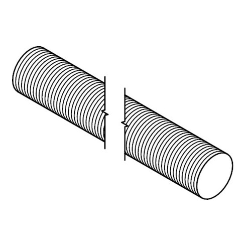 DIN 976 Gewindestange, 8.8 U tZn Gew.-tol.6h M16x1000