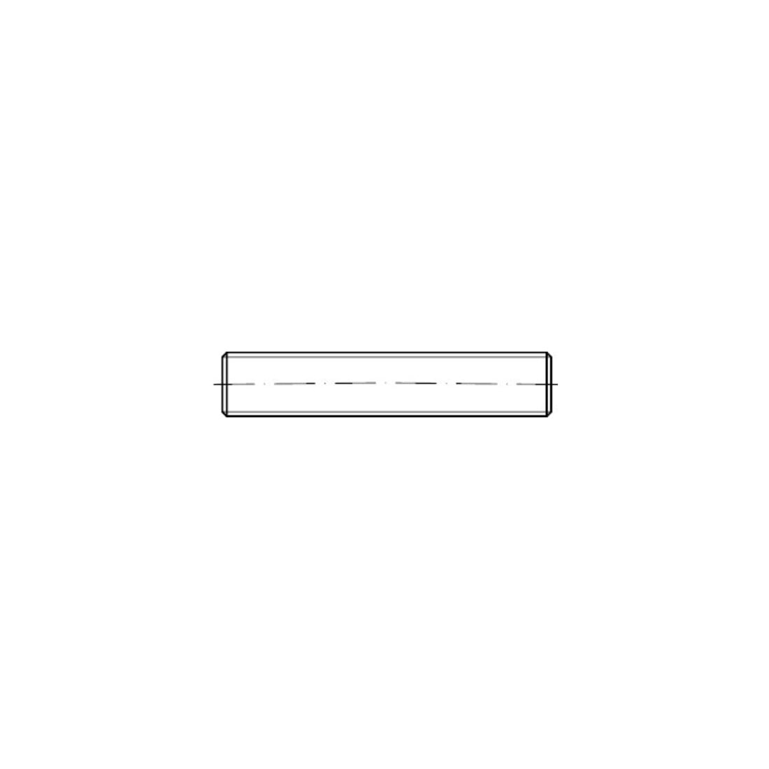 DIN 976 Gewindestange, ST galZn B M10x50