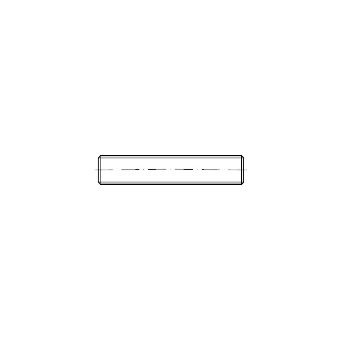 DIN 976 Gewindestange, ST galZn B M16x90