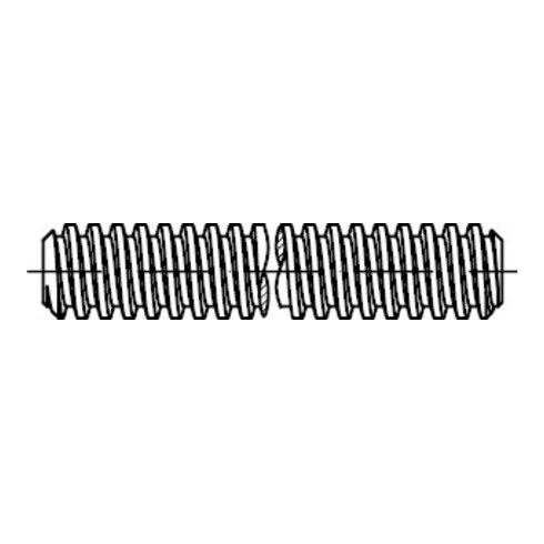 DIN 976 Gewindestange, ST Trapez TR40x7x1000