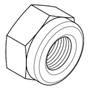DIN 980 Écrou hexagonal, pièce de serrage métal, acier inoxydable A2 VM3 HP-3