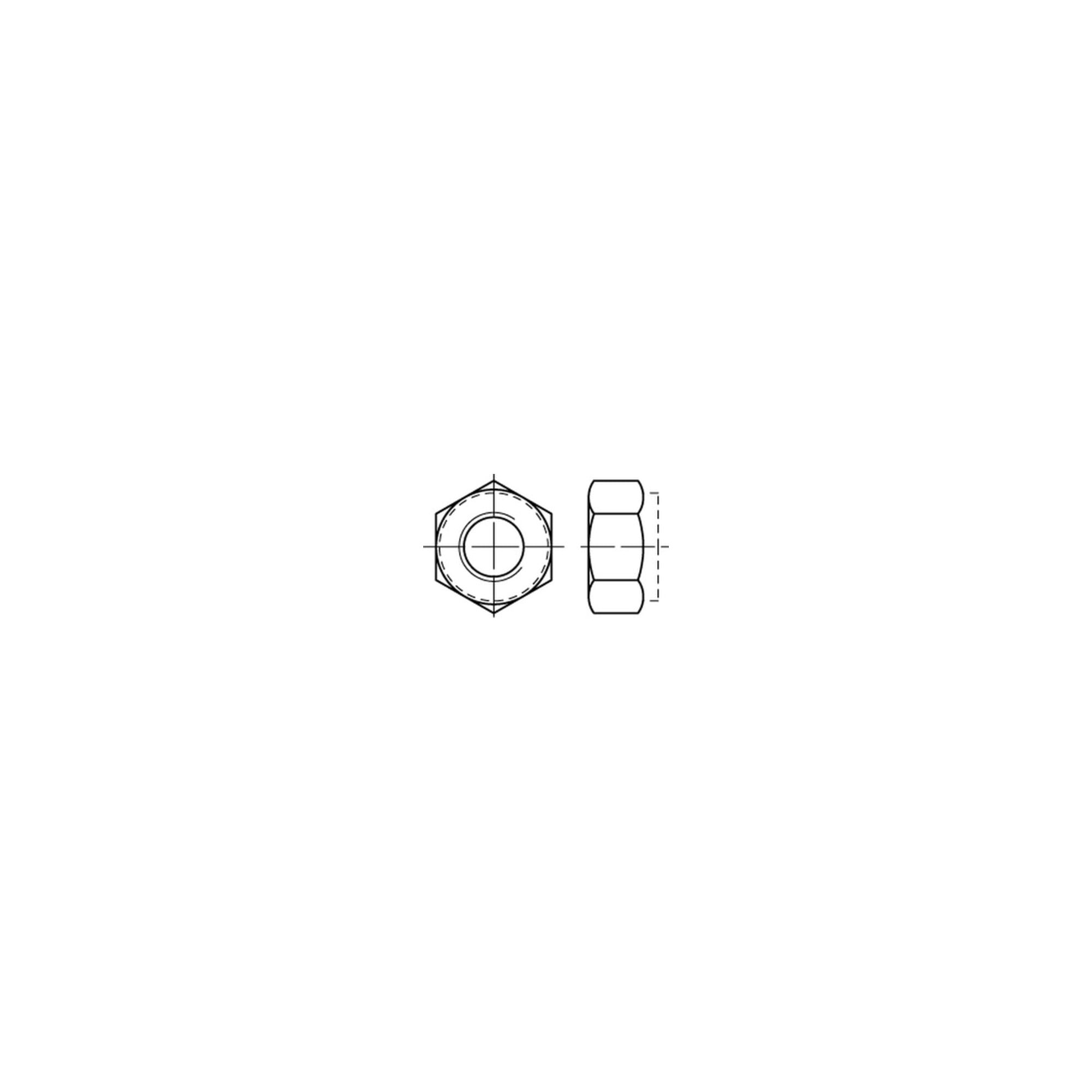 DIN 982 Sechskantmuttern A 4 M 4 A 4 S ; Industrial Quality Supplies