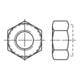 DIN 982 Sechskantmuttern A 4 M 4 A 4 S