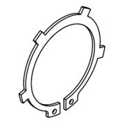 DIN 983 Écrou hexagonal avec bague de serrage (anneau en polyamide), forme basse, FST 45x1,75 P-3
