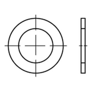 DIN 988 Federstahl Stützscheiben S