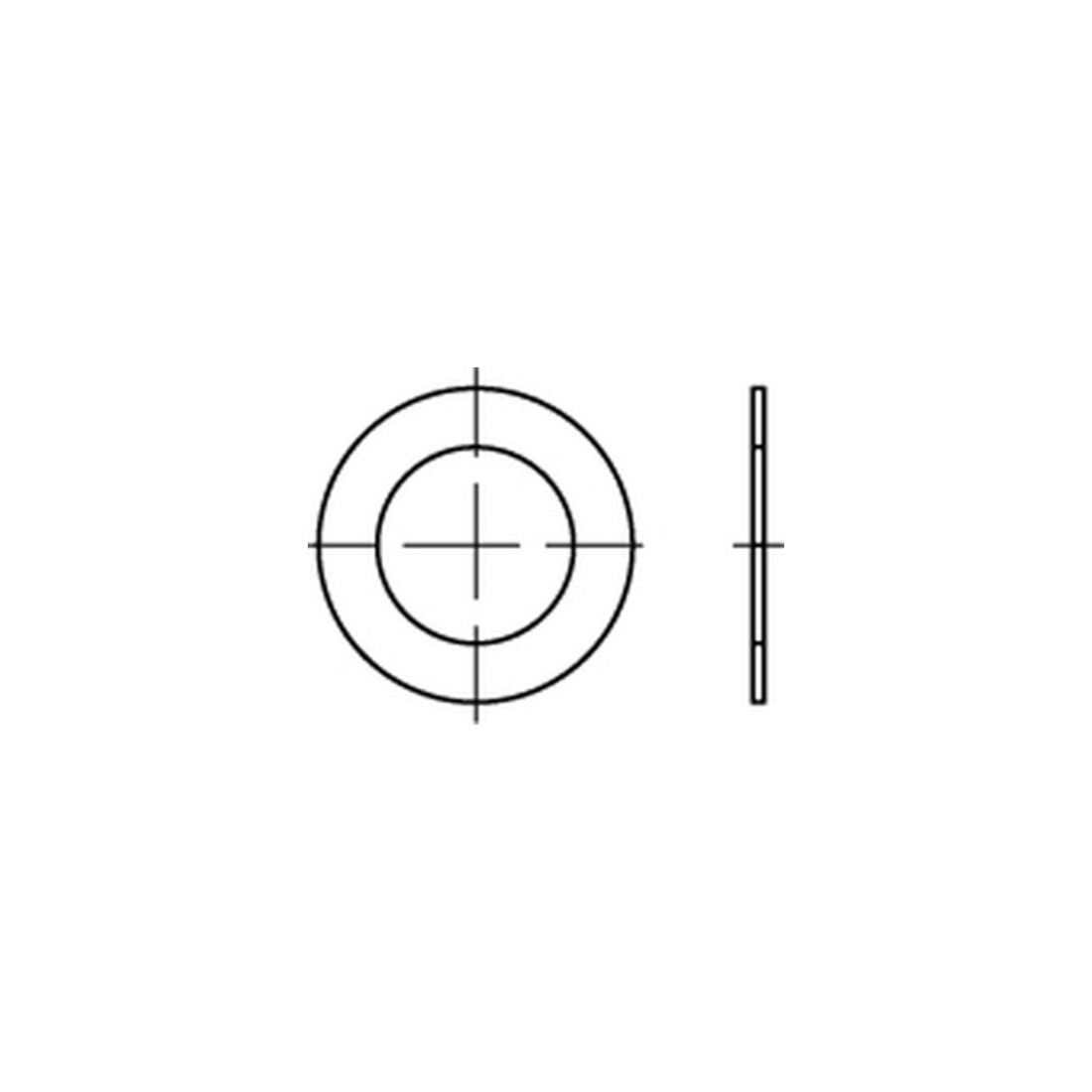 DIN 988 Passscheibe Stahl 65x85x2mm