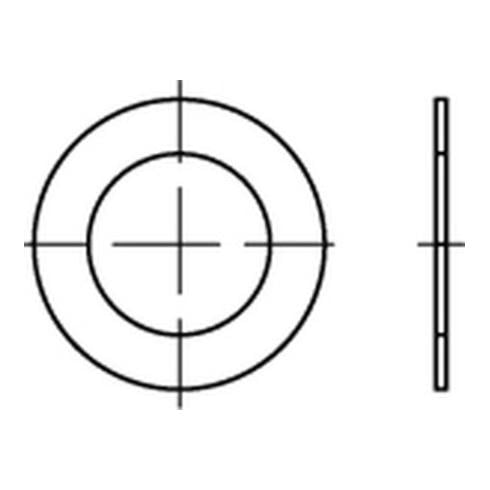 DIN 988 Passscheiben Stahl 110 x 140 x 0,30 S