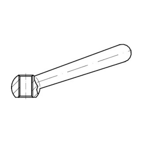DIN 99 A2 N125 M16 geneigt m. Gewinde HP