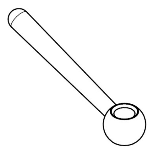 DIN 99 A2 N125 M16 geneigt m. Gewinde HP