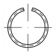 DIN 9925 Sprengring Federstahl-Draht