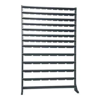 Dinzl Kleinteile-Lagerregal KTLR DL7/5 1580 x 1020 x 235mm basaltgrau Stahlkonstruktion