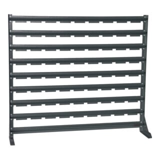 Dinzl Kleinteile-Lagerregal KTLR DL8/0 900 x 1020 x 200 mm basaltgrau Stahl
