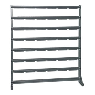 Dinzl Rayonnage de stockage KTLR0/7 1160 × 1020 × 235 mm RAL 7012 gris basalte construction en acier