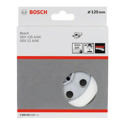 Bosch Disco abrasivo extra soft 125mm