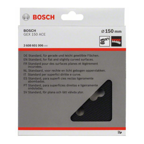 Bosch Disco abrasivo medio 150mm per GEX 150 ACE
