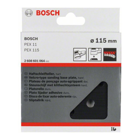 Bosch Disco abrasivo duro 115mm per PEX 115