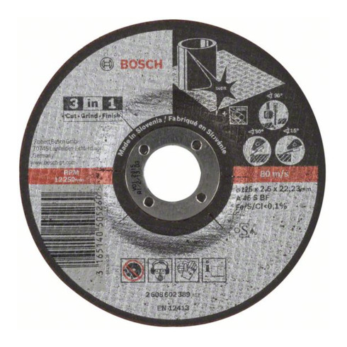 Bosch Disco da taglio 3in1 A 46 S BF