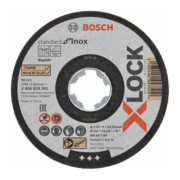 Bosch Disco da taglio dritto X-LOCK Standard for Inox