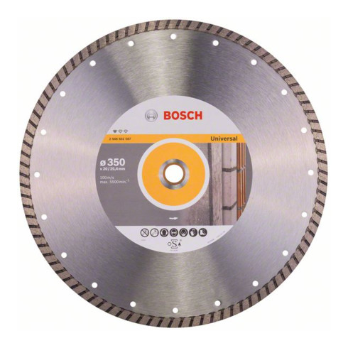 Bosch Disco da taglio diamantato Standard for Universal Turbo 20.00/25.40