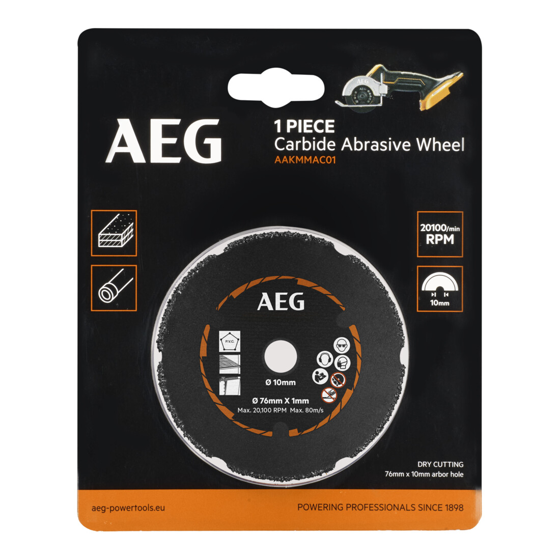 AEG Disco da taglio in carburo per BMMS18SBL-0
