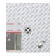 Bosch Disco da taglio diamantato Best for Concrete, 300x22,23x2,8x15mm-2