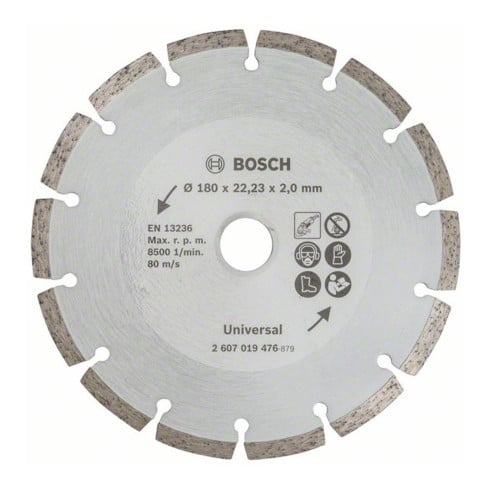 Bosch Disco da taglio diamantato per materiale da costruzione, Ø180mm