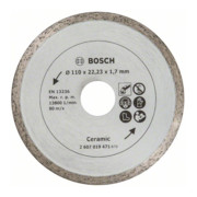Bosch Disco da taglio diamantato per piastrelle