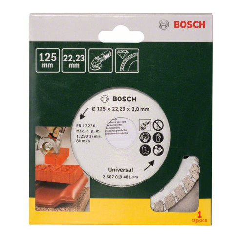 Bosch Disco da taglio diamantato Turbo