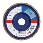 Bosch Disco lamellare X431 Standard for Metal, supporto in plastica