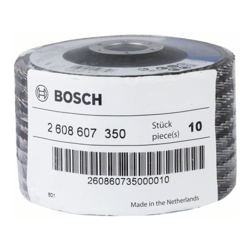 Bosch Disco lamellare X551 Expert for Metal, dritto, fibre di vetro