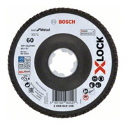 Bosch Disco lamellare X571 Best for Metal, angolato, fibra