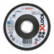 Bosch Disco lamellare X571 Best for Metal, angolato, 125mm, K 80, fibra-1