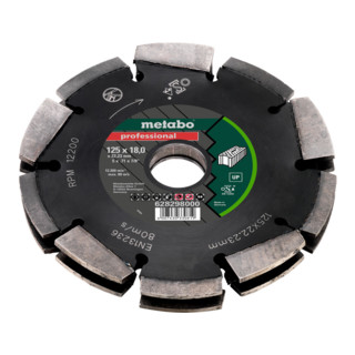 Metabo Disco per fresatura diamantato 2 professional UP Universal 125mm