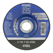 Disco da sbavo PFERD E 125-7 SG STEEL