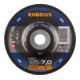 RHODIUS Disco per sgrossatura ALPHAline KSM 125x7,0x22,23mm acciaio-1