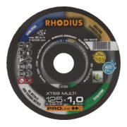 Disco per troncatura ultrasottile RHODIUS PROline XT69 MULTI BOX