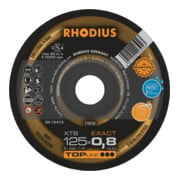 RHODIUS Disco per troncatura ultrasottile TOPline XTK8 EXACT PACK 125x0,8x22,23mm