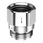 disconnecteur Schell dans le débit d'écoulement 3/4 chromé