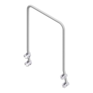 Dispositif de maintien frontal pour marchepied pour machines, pour nombre de marches 2-5 Hymer