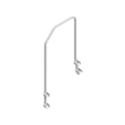 Dispositif de maintien latéral pour marchepied pour machines, pour nombre de marches 4 Hymer-4