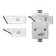 Dispositif de mesure de chanfrein Helios Preisser avec rail de mesure interchangeable pour 30°, 45°, 60°.