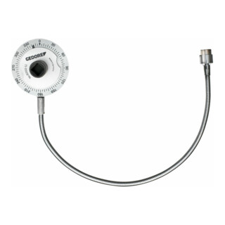 Dispositif de mesure de l'angle de rotation Gedore 1/2", version simple