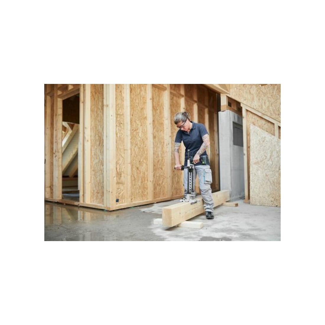 Dispositif de perçage pour charpente Festool GD 320